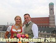 Vorgestellt: Narrhalla Prinzenpaar 2016: Prinz Christian II (Schöttl) und Prinzessin Cornelia II. (Heidler)  (©Foto.Martin Schmitz)